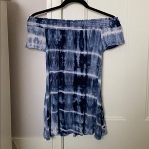 off the shoulder dress